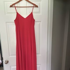 Coral Maxi Dress